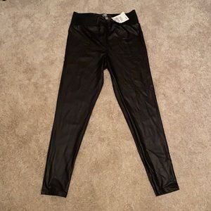 ASOS faux leather leggings
